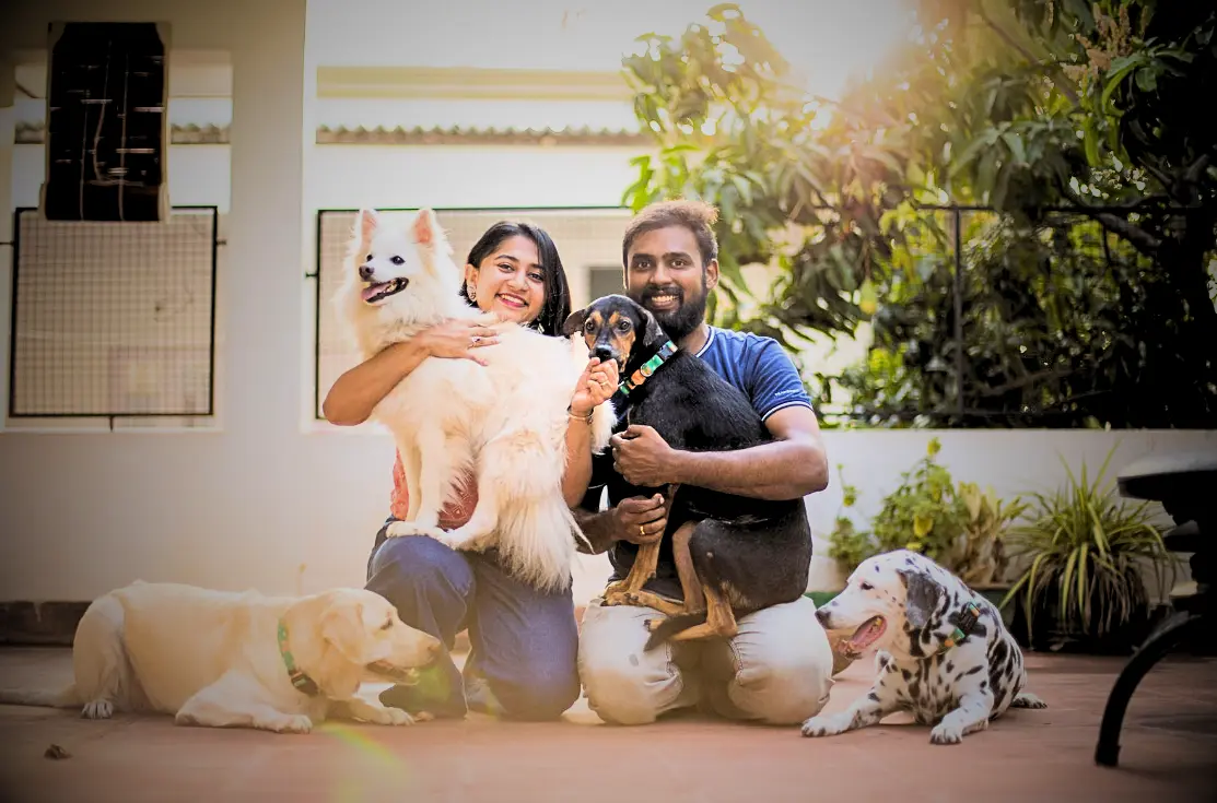 BondSense Team with their dogs